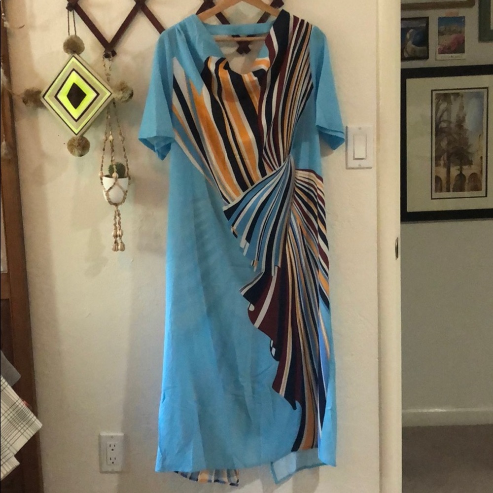 Printed Midi dress